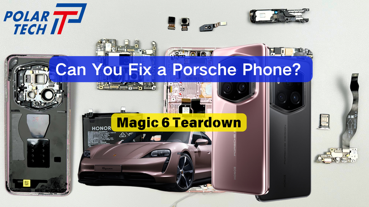 HONOR Magic 6 RSR Teardown and Repair Guide (Porsche Design)