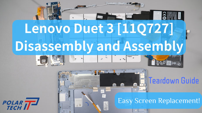 Lenovo Duet 3 [11Q727] Démontage et assemblage 