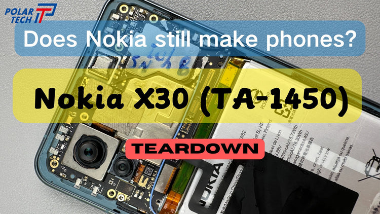 Nokia X30 (TA-1450) Teardown & Repair Guide