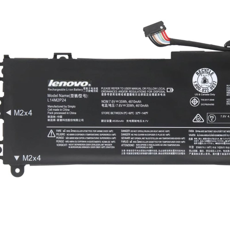 Cargue la imagen en el visor de la galería, [L14M2P24] Lenovo LdeaPad 100-14IBY / 500S-13ISK L14L2P22 L14S2P22 L14M2P23 L15M2PB6 Replacement Battery - Polar Tech Australia
