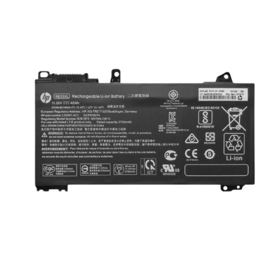 [RE03XL] HP ProBook 445 G6/ZHAN 66 Pro 14 G2 HSTNN-OB1C L32407-2B1/541 Replacement Battery - Polar Tech Australia