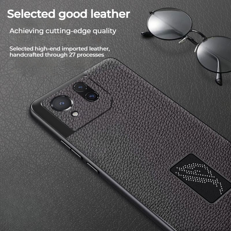 Cargue la imagen en el visor de la galería, ASUS ROG Phone II ZS660KL - Full Wrapped Leather Shockproof Essentials Series Case
