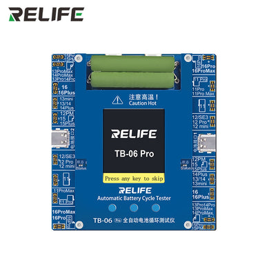 [TB-06 Pro] RELIFE Dual-Channel Automatic Battery Cycle Tester