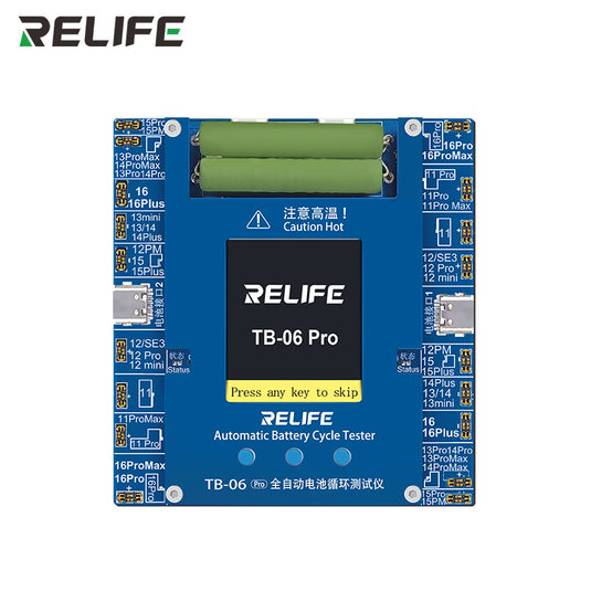 [TB-06 Pro] RELIFE Dual-Channel Automatic Battery Cycle Tester