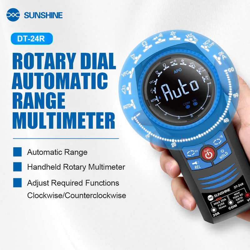 Load image into Gallery viewer, [DT-24R] SUNSHINE Automatic Range Rotary Multimeter
