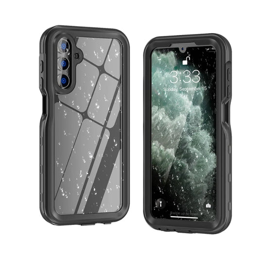 [2 meters] Samsung Galaxy A13 4G (A135) - Full Protective Waterproof Case With Built-in Screen Fingerprint Protector