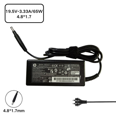 [19.5V-3.33A/65W][4.8*1.7] HP ENVY 4 Series/ENVY 6 Series/ENVY SLEEKBOOK 4 Series/ENVY SLEEKBOOK 6 Series/Pavilion Sleekbook 14-b000 Series Laptop AC Power Supply Adapter Charger