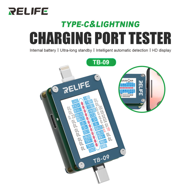 Load image into Gallery viewer, [TB-09] RELIFE Charging Port Tester
