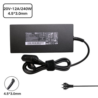 [20V-12A/240W][4.5*3.0] MSI Gaming laptop Katana GF66 GF76 12UG 12UGS 12UGK MS-17L3 Laptop AC Power Supply Adapter Charger