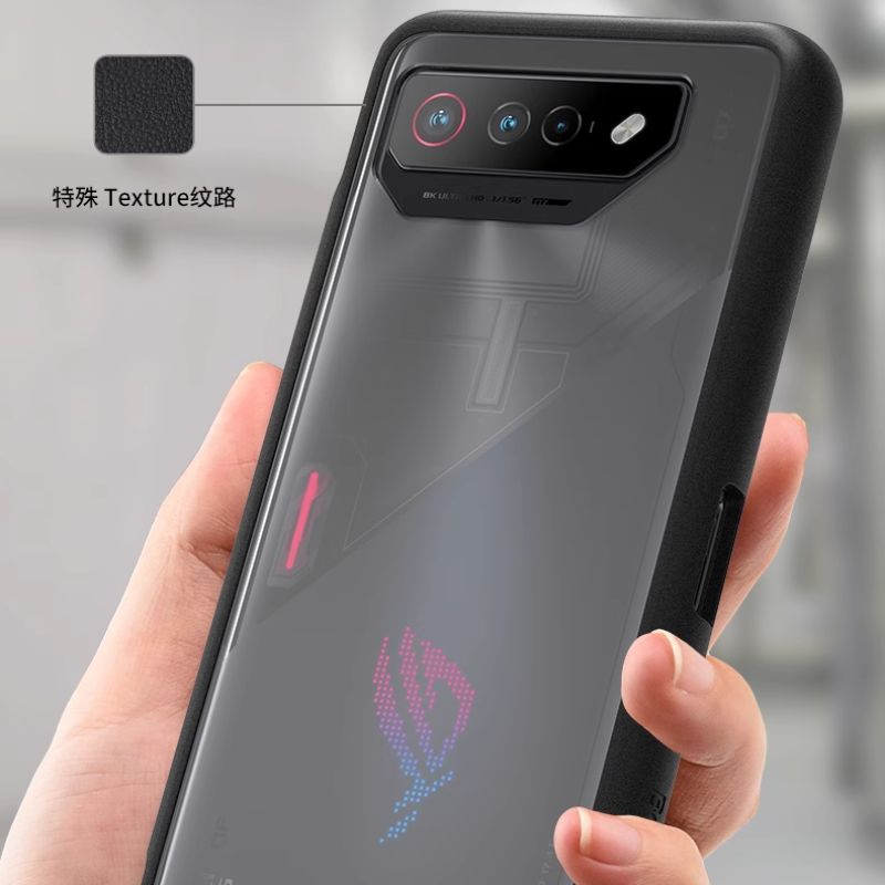 Chargez l&#39;image dans la visionneuse de la galerie, ASUS Rog Phone 7 &amp; 7 Ultimate - Transparent &amp; Matte Military-grade Shockproof Heavy Duty Series Case
