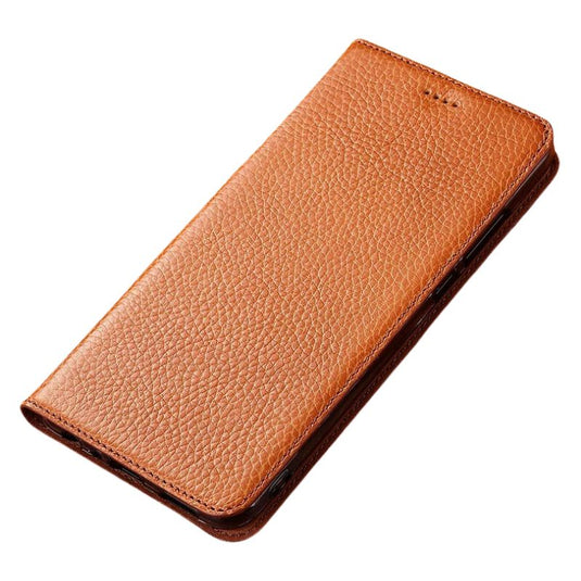 [With Card Slot] Asus Zenfone 8 - Full Cover Shockproof Flip Genuine Leather Series Soft Case