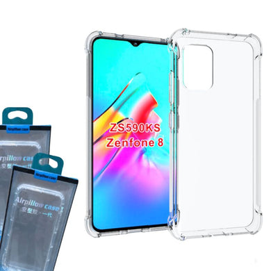 Asus Zenfone 8 / ZS590KS - Transparent Airpillow Air Cushion Shock proof Case