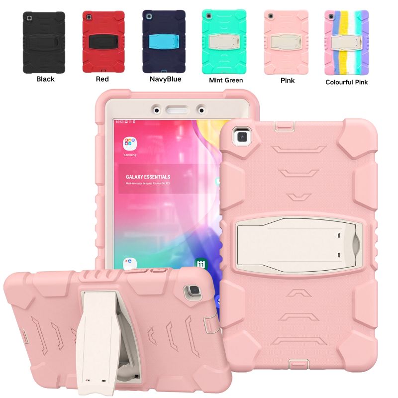 Cargue la imagen en el visor de la galería, [Built-in Stand] Samsung Galaxy Tab A7 10.4&quot; 2020 (T500/T505) - Full Cover Silicone Shockproof Case
