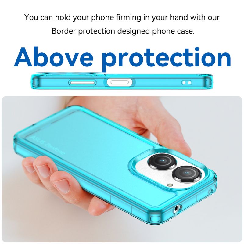 Cargue la imagen en el visor de la galería, ASUS Zenfone 9 - TPU Air Cushion Shockproof Essentials Series Soft Case
