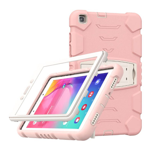 [Built-in Stand] Samsung Galaxy Tab S7 Plus/S8 Plus/S7 FE 12.4" - Full Cover Silicone Shockproof Case