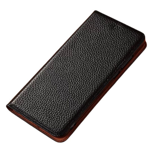 [With Card Slot] Asus Zenfone 9 - Full Cover Shockproof Flip Genuine Leather Series Soft Case