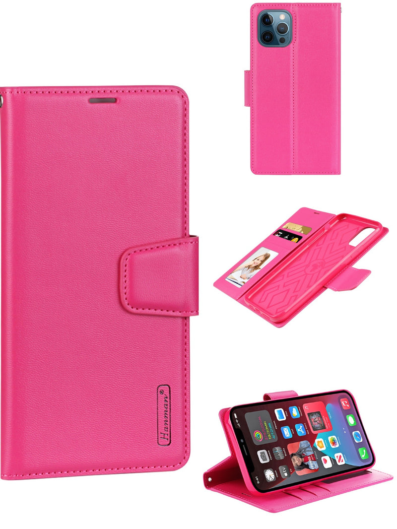 Load image into Gallery viewer, Samsung Galaxy S24/S24 Plus/S24 Ultra Hanman Mill Premium Quality Flip Wallet Leather Case
