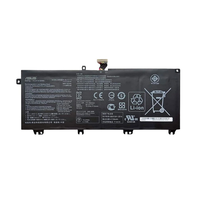 Cargue la imagen en el visor de la galería, [B41N1711] ASUS Rog STRIX FX503VD FX503VM GL503GE GL703GE GL703VM Series Replacement Battery - Polar Tech Australia
