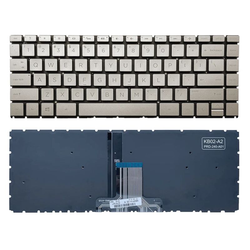 Load image into Gallery viewer, HP TPN-W125 TPN-Q186 TPN-Q189 TPN-Q187 TPN-C131 TPN-Q188 TPN-W190 TPN-14M-BA TPN-14-BS Series - Laptop Keyboard With Back Light US Layout
