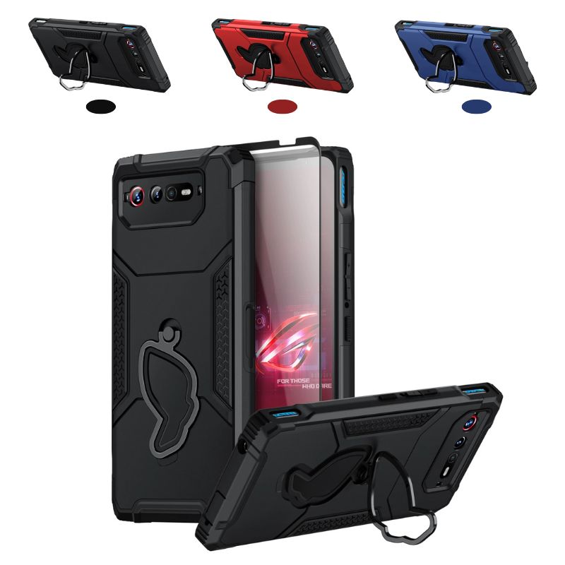 Load image into Gallery viewer, [Built-in Stand] ASUS Rog Phone 7 &amp;  7 Ultimate - 360° Rotating Kickstand Heavy Duty Series Military Grade Case
