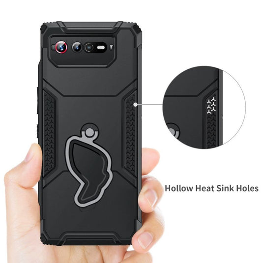 [Built-in Stand] ASUS Rog Phone 7 &  7 Ultimate - 360° Rotating Kickstand Heavy Duty Series Military Grade Case