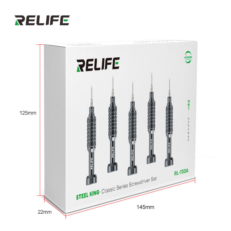 Chargez l&#39;image dans la visionneuse de la galerie, [RL-730A] RELIFE Steel Cannon King – Classic Series Screwdriver Set
