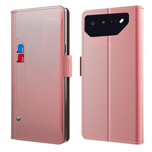 [With Card Slot] Asus Zenfone 8 Flip - Premium PU Leather Magnetic Flip Clasp Wallet Series Case