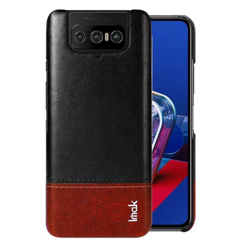 Cargue la imagen en el visor de la galería, ASUS Zenfone 8 Flip / ZS672KS - Shockproof Slim Leather Essentials Series Case
