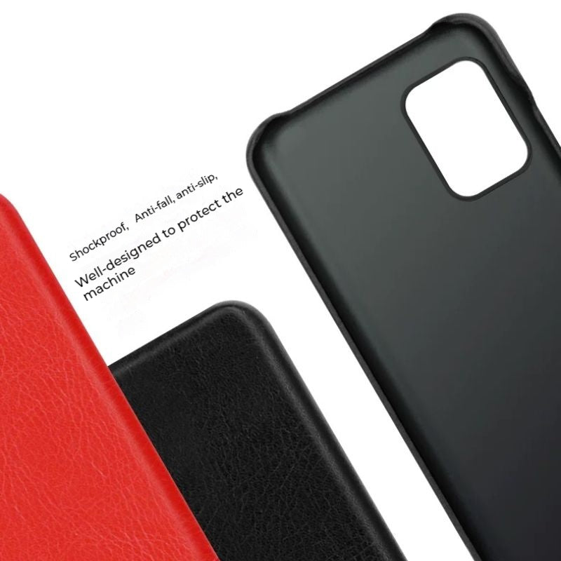 Cargue la imagen en el visor de la galería, ASUS Zenfone 8 Flip / ZS672KS - Shockproof Slim Leather Essentials Series Case
