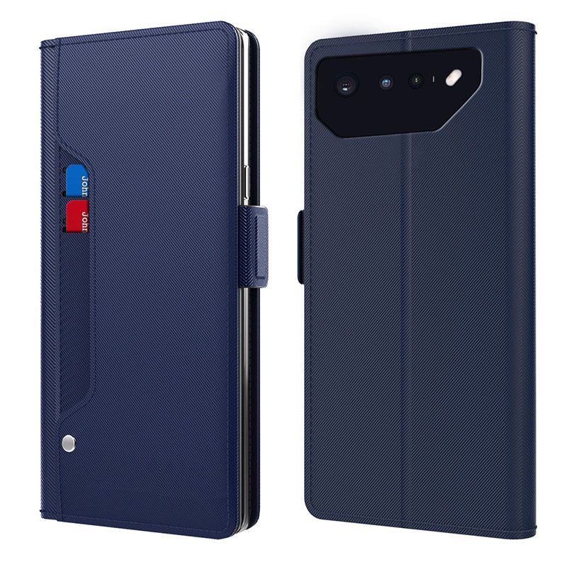 Chargez l&#39;image dans la visionneuse de la galerie, [With Card Slot] Asus Zenfone 7 &amp; Pro - Premium PU Leather Magnetic Flip Clasp Wallet Series Case
