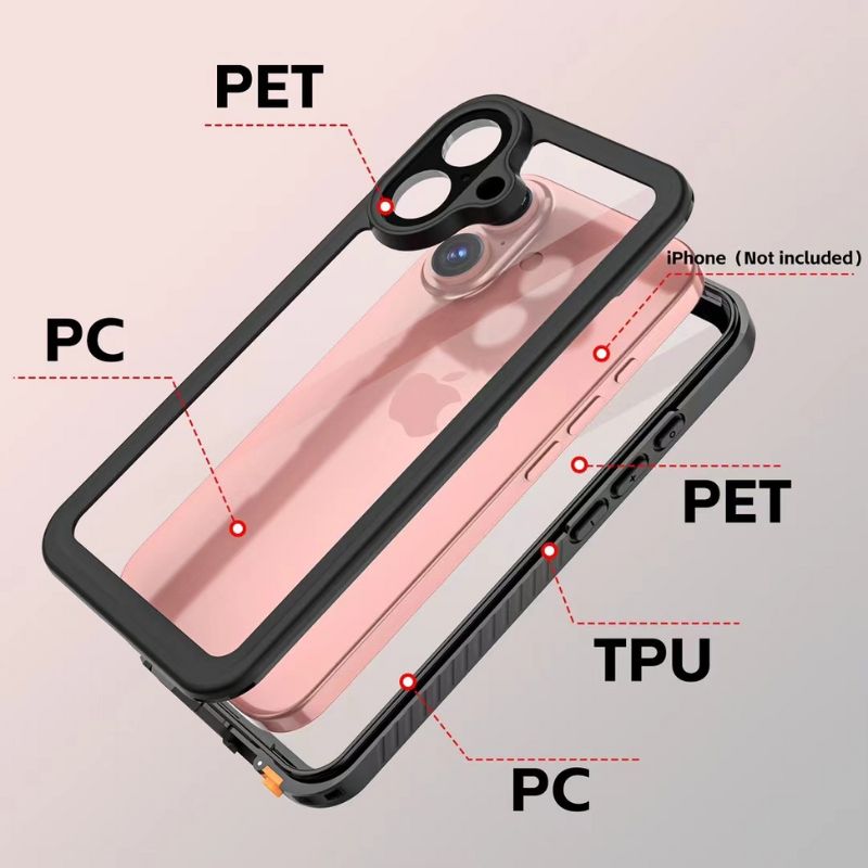 Cargue la imagen en el visor de la galería, [FS Series] Apple iPhone 16/Plus/Pro/Max - Redpepper Full Covered Waterproof Heavy Duty Tough Armor Case
