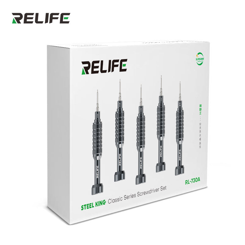 Chargez l&#39;image dans la visionneuse de la galerie, [RL-730A] RELIFE Steel Cannon King – Classic Series Screwdriver Set
