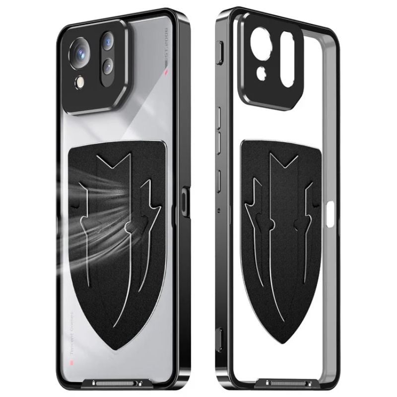 Chargez l&#39;image dans la visionneuse de la galerie, ASUS Rog Phone 8 &amp; 8 Pro - Transparent Cooling Phone Essentials Series Case With Metal Lens Cover
