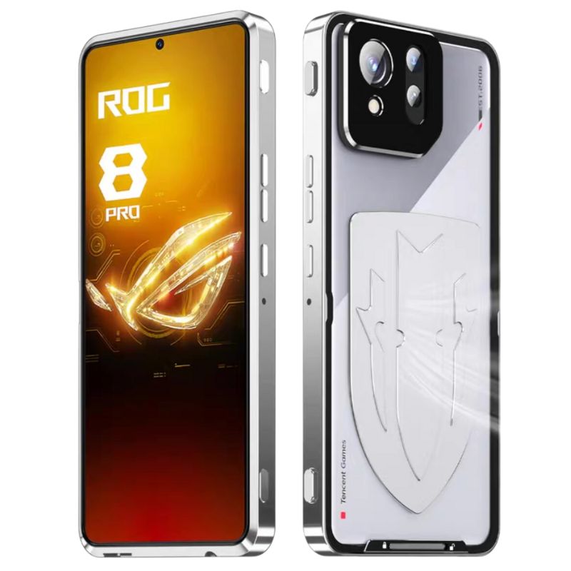 Chargez l&#39;image dans la visionneuse de la galerie, ASUS Rog Phone 8 &amp; 8 Pro - Transparent Cooling Phone Essentials Series Case With Metal Lens Cover
