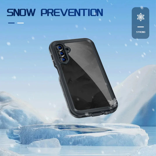 [2 meters] Samsung Galaxy A13 4G (A135) - Full Protective Waterproof Case With Built-in Screen Fingerprint Protector