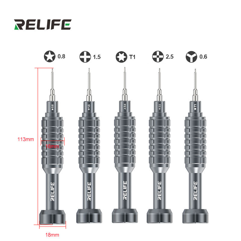 Chargez l&#39;image dans la visionneuse de la galerie, [RL-730A] RELIFE Steel Cannon King – Classic Series Screwdriver Set
