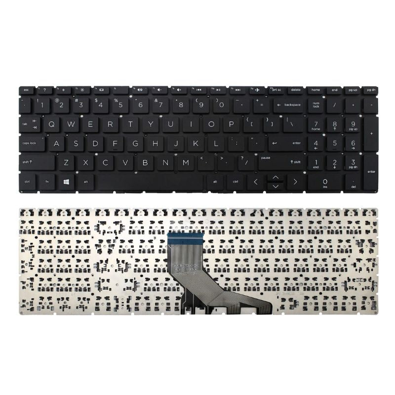 Load image into Gallery viewer, HP 15-DR 15-DK TPN-W142 TPN-Q229 TPN-C134 TPN-Q210 17-BY 15S-DY 15S-DU 15S-GR Series - Laptop Keyboard With Back Light US Layout
