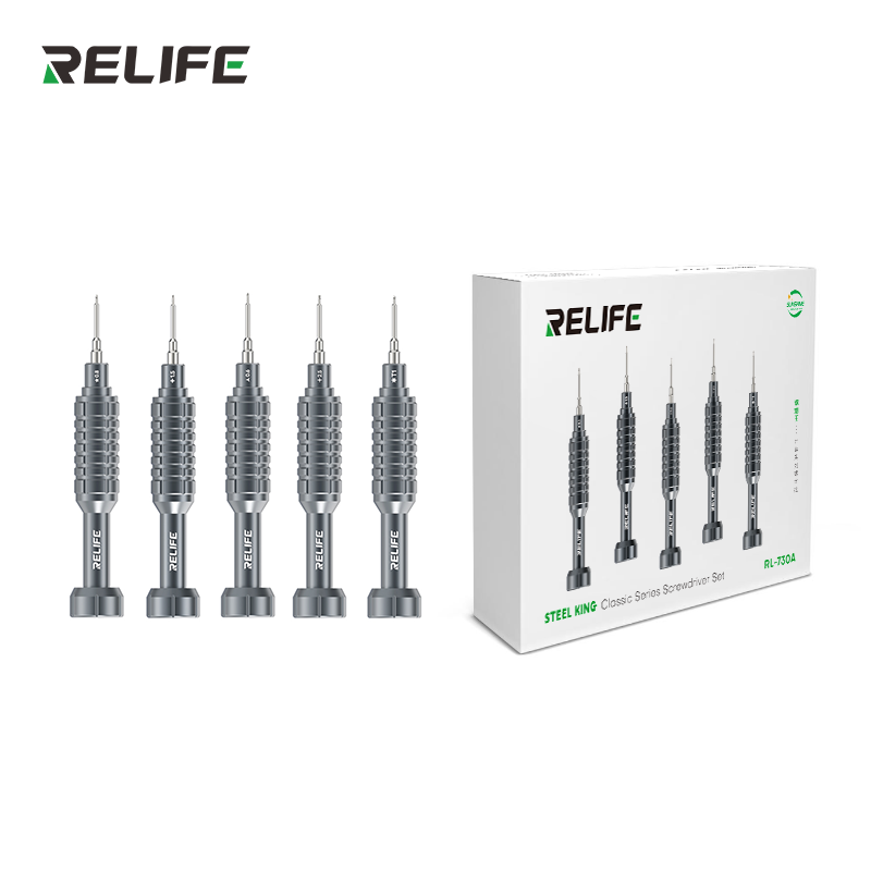 Chargez l&#39;image dans la visionneuse de la galerie, [RL-730A] RELIFE Steel Cannon King – Classic Series Screwdriver Set
