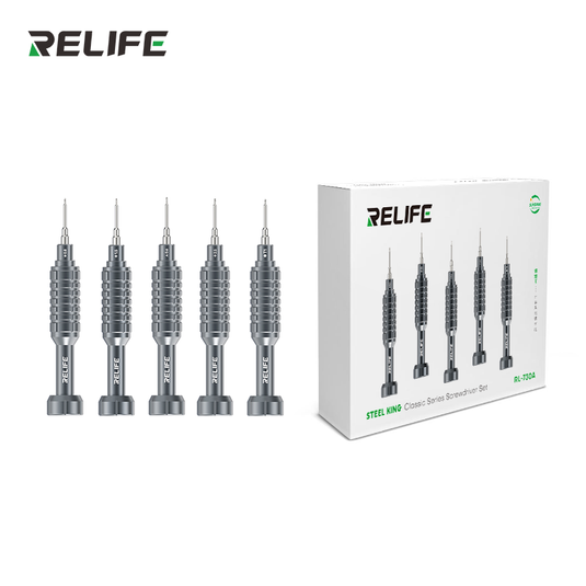 [RL-730A] RELIFE Steel Cannon King – Classic Series Screwdriver Set