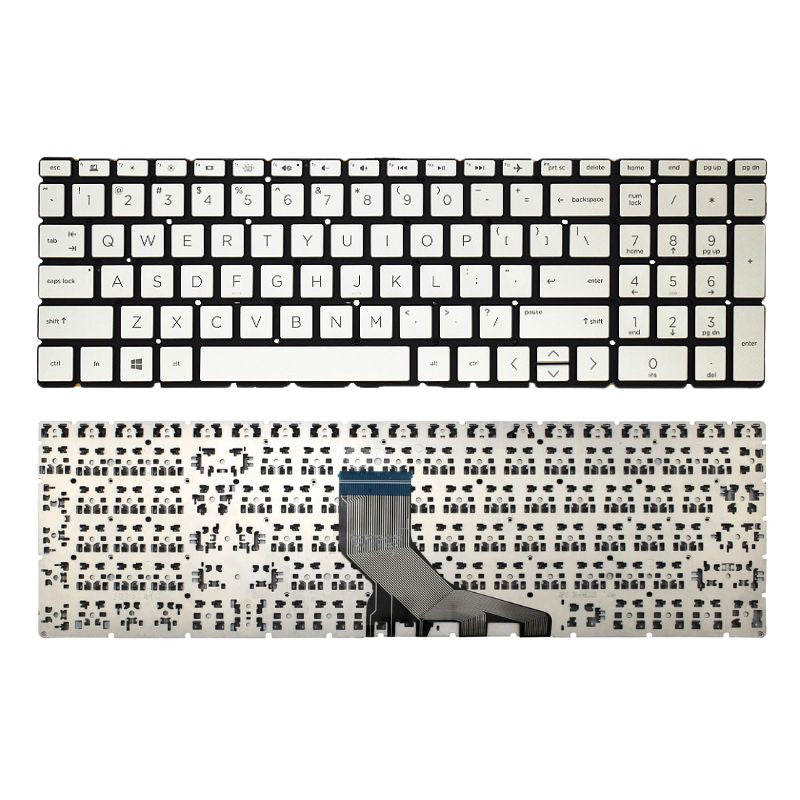 Load image into Gallery viewer, HP 15-DR 15-DK TPN-W142 TPN-Q229 TPN-C134 TPN-Q210 17-BY 15S-DY 15S-DU 15S-GR Series - Laptop Keyboard With Back Light US Layout
