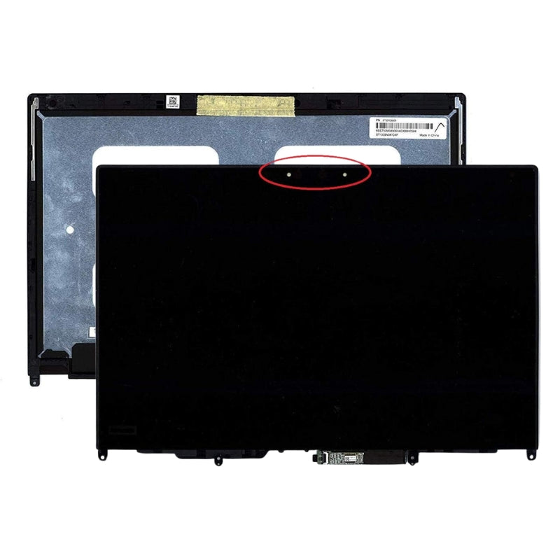 Cargue la imagen en el visor de la galería, [Con marco] Conjunto de pantalla digitalizador táctil LCD Lenovo Yoga X380 Yoga FHD
