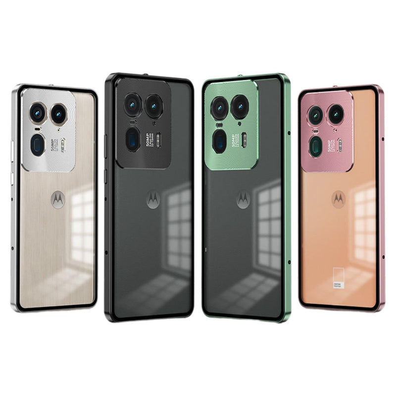 Cargue la imagen en el visor de la galería, Motorola Moto X40 - Metal Frame Magnetic Shockproof Protective Case
