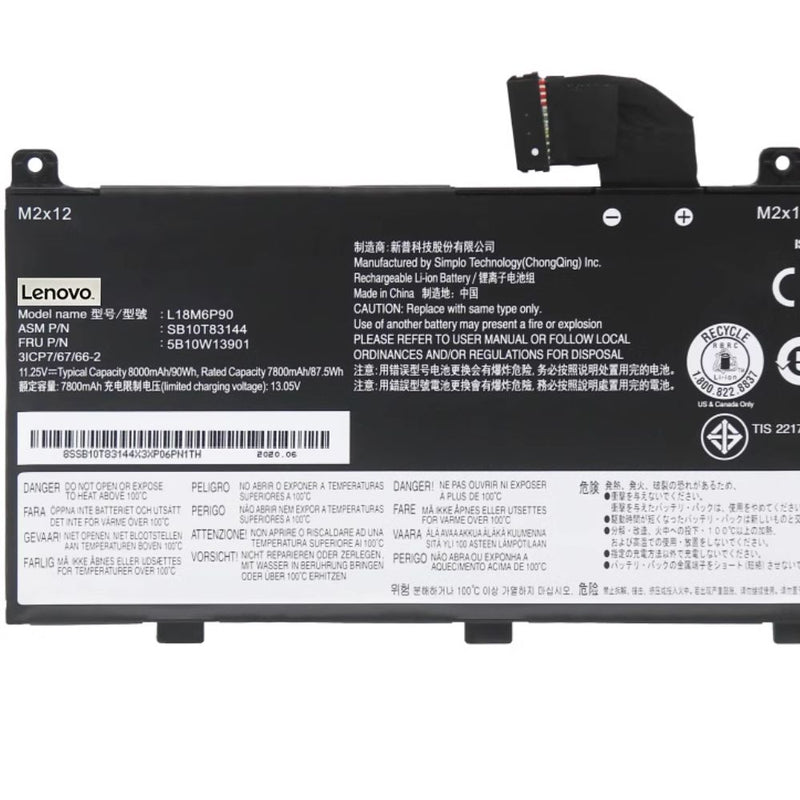 Chargez l&#39;image dans la visionneuse de la galerie, [L18M6P90] Lenovo ThinkPad P53 P53-20QN000BCX/20QN000DMD Replacement Battery - Polar Tech Australia
