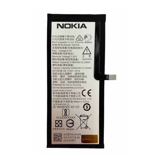 [HE333] Nokia 8 Sirocco (TA-1005) Replacement Battery - Polar Tech Australia