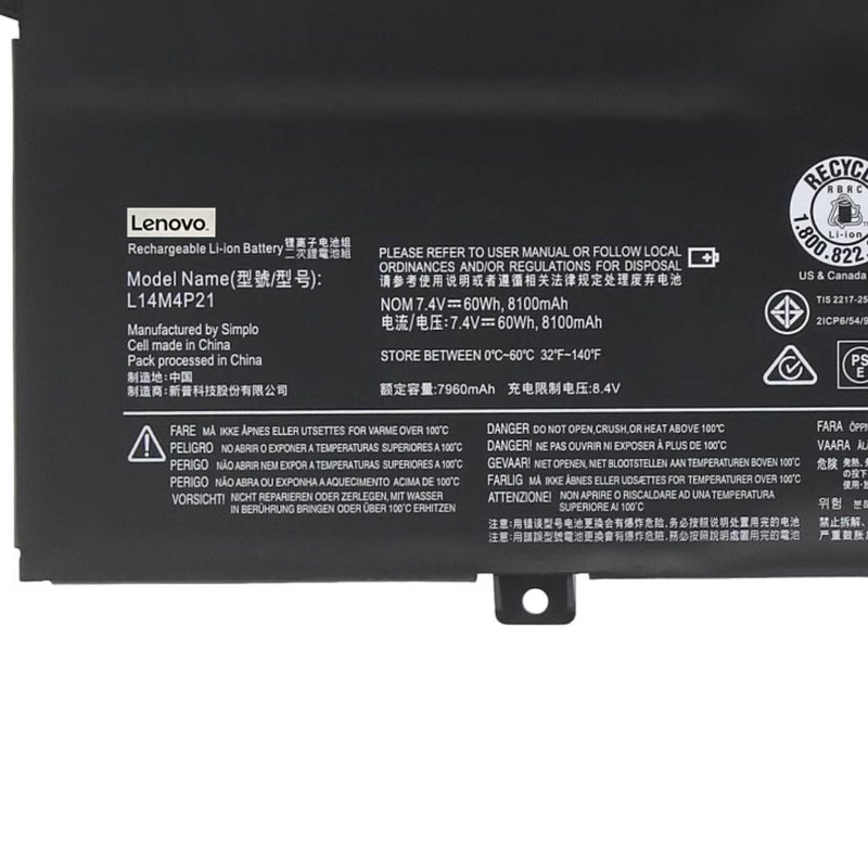 Load image into Gallery viewer, [L14M4P21] Lenovo  Laptop ZHAOYANG K41-70/K41-70 Replacement Battery - Polar Tech Australia
