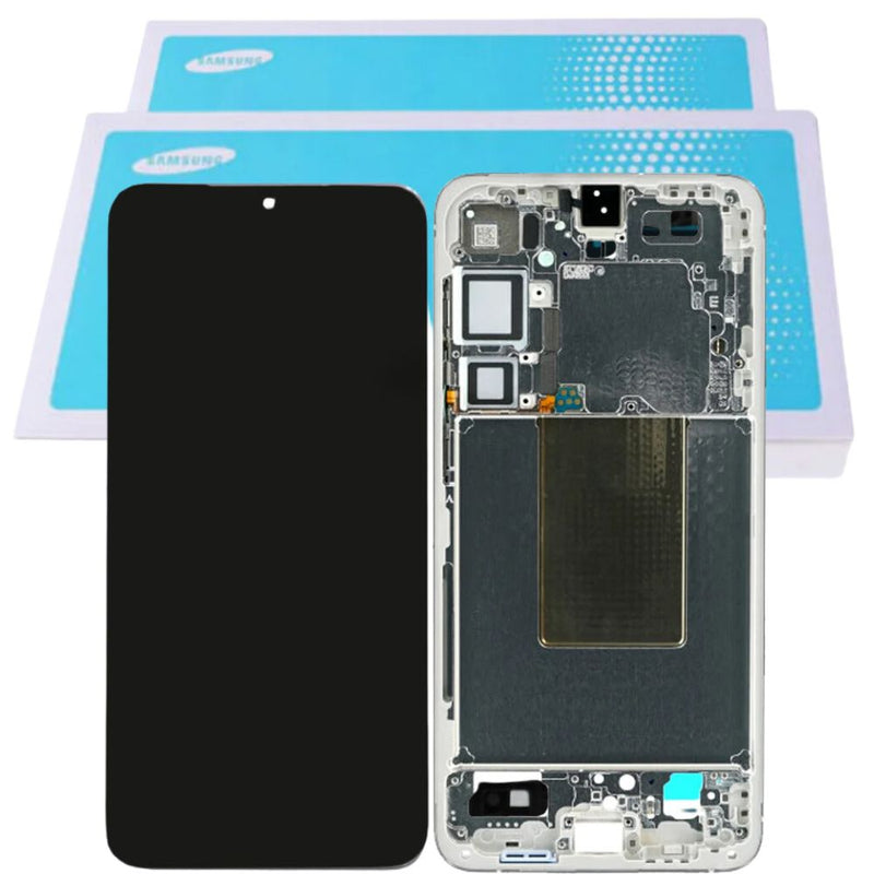 Chargez l&#39;image dans la visionneuse de la galerie, [Samsung Service Pack] Samsung Galaxy S24 Plus 5G (SM-S926B) OLED LCD Touch Digitizer Screen Assembly With Frame - Polar Tech Australia
