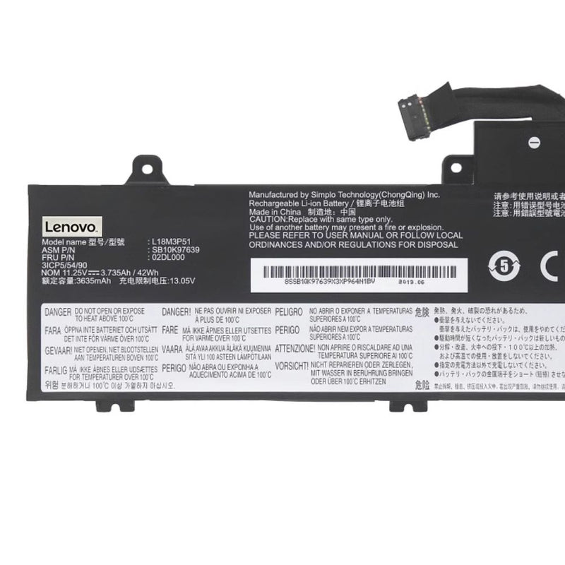 Chargez l&#39;image dans la visionneuse de la galerie, [L18M3P72] Lenovo ThinkPad X13 YOGA GEN 1-20SX001VCA/20NN000YCA Replacement Battery - Polar Tech Australia
