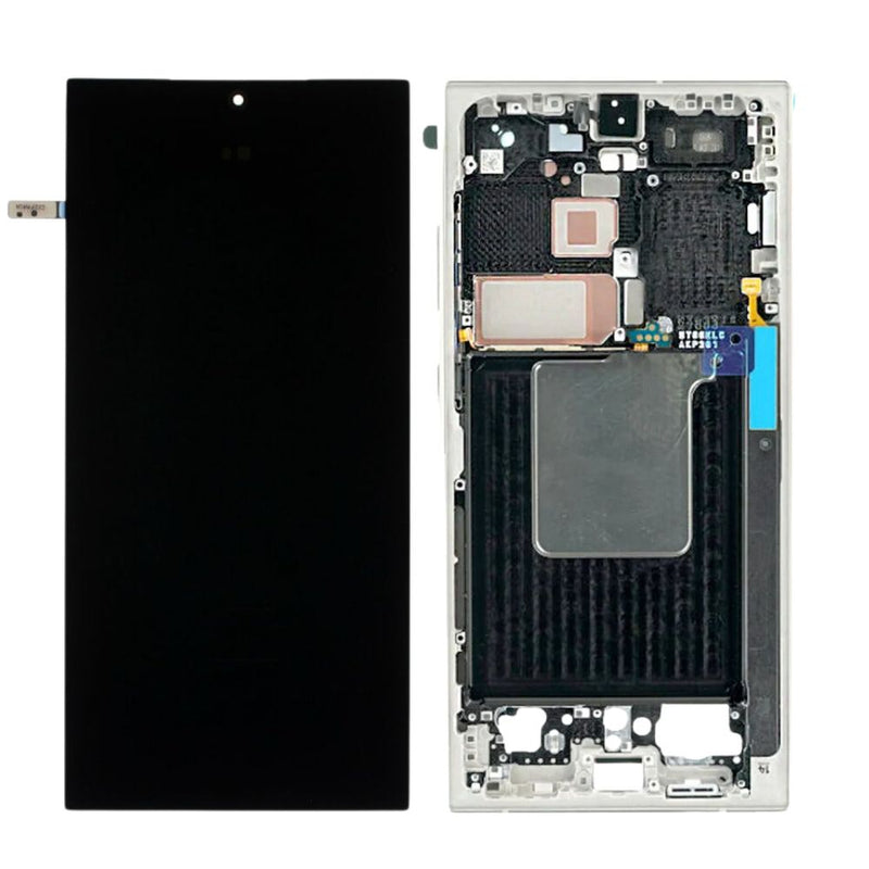 Cargue la imagen en el visor de la galería, [Ori][With Frame] Samsung Galaxy S24 Ultra 5G (SM-S928B) OLED LCD Touch Digitizer Screen Assembly - Polar Tech Australia
