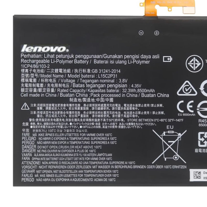 Cargue la imagen en el visor de la galería, [L15C2P31] Lenovo Yoga Book YB1-X91X/YB1-X91F Replacement Battery - Polar Tech Australia
