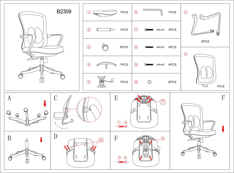 Load image into Gallery viewer, [AH2309] Deluxe Ergonomic Adjustable Comfortable Office Chair - Polar Tech Australia
